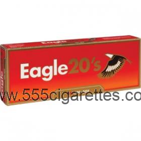 Eagle 20's Red 100's Cigarettes